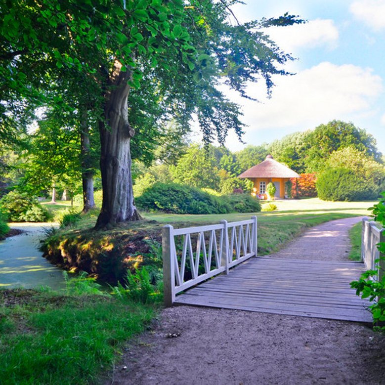 Blick auf den Tempel